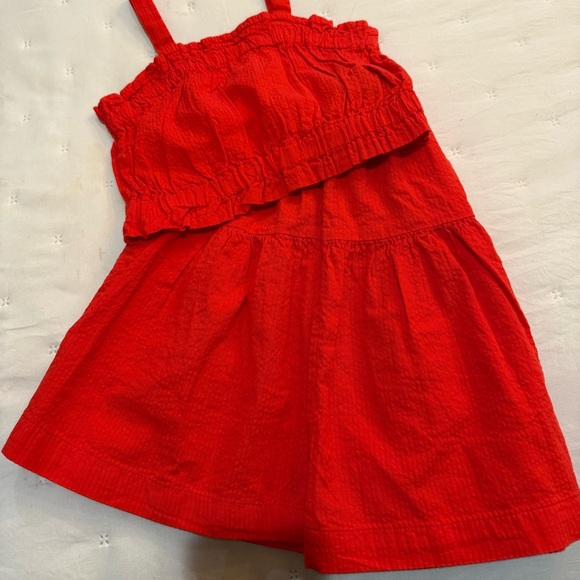 H&M Liunic Other - H&M Liunic Collab Girl’s Red Top and Skirt Size 4T